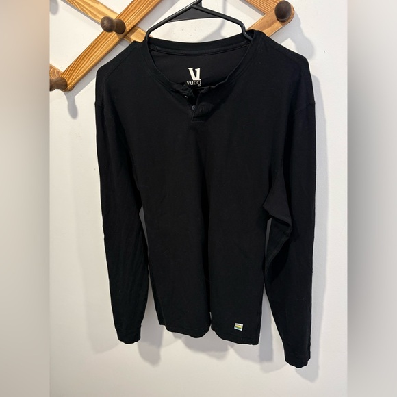 VUORI MEN'S LONG SLEEVE EVER HENLEY - Picture 4 of 12